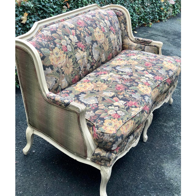 Country French Carved Loveseat Chairish