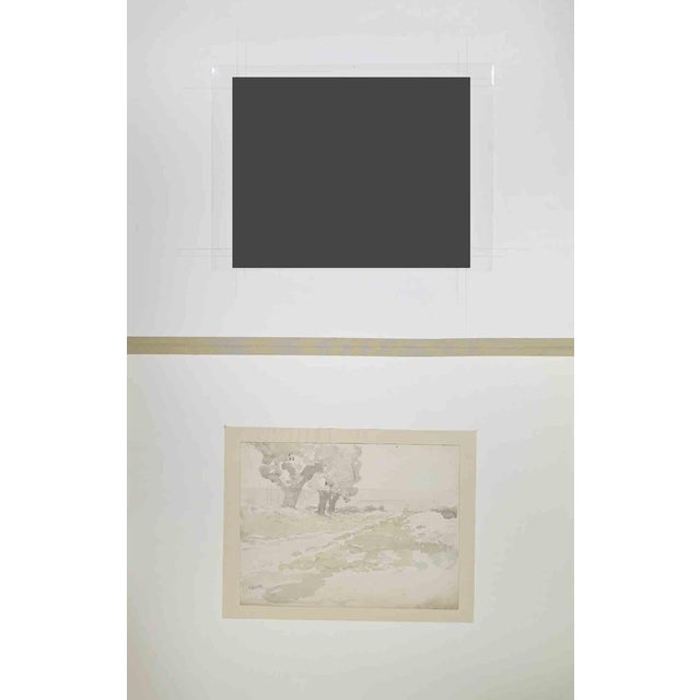 Landscape is an artwork realized by Henry Lerolle in the Mid-20th Century. Watercolor. Good condition. hand-signed. This...