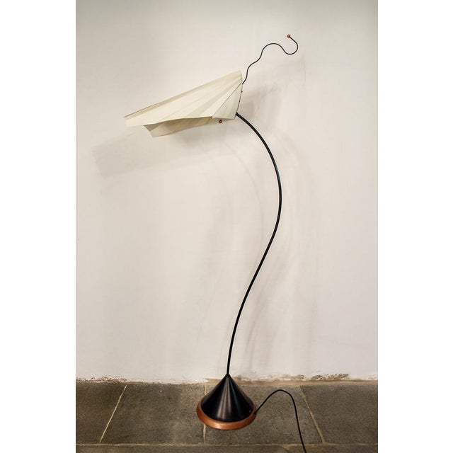 Postmodern Italian Floor Lamp by Dalisi for Oluce, 1991 For Sale - Image 3 of 9