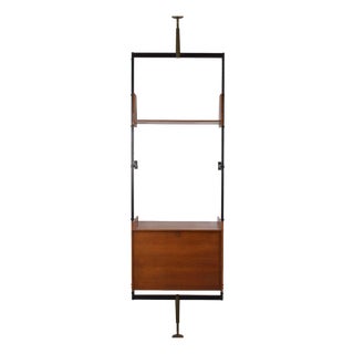 Floor-to-Ceiling Bookcase, Central Italy, 1960s For Sale