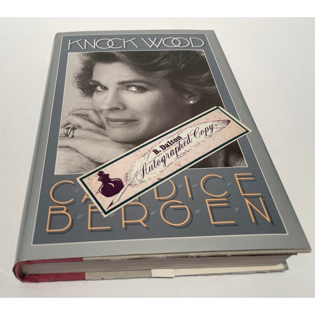 Knock Wood by Candice Bergen signed and autographed book. Candice Bergen KNOCK WOOD 1984 First Edition 1st Printing...