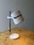 Metal Vintage Desk Lamp in White Metal, 1970s For Sale - Image 7 of 10