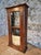 Antique French Walnut Wall Key Cabinet with Mirrored Door, Late 19th Century For Sale - Image 5 of 14