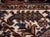 Brown Middle Eastern Square Heriz Rug For Sale - Image 8 of 10