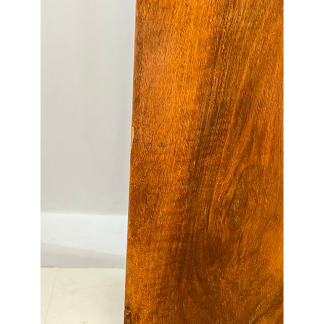 Vintage Art Deco English Burl Walnut Armoire / Wardrobe by Durable Suites LTD For Sale - Image 15 of 16