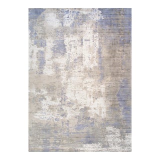 Pasargad Home Mirage Blue Area Rug- 4' 0'' X 6' 0'' For Sale