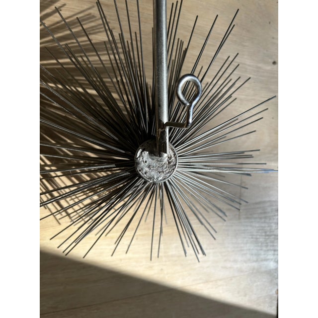 Pair of 1970s Curtis Jeré Sea Urchin Wall Sculptures For Sale - Image 9 of 12