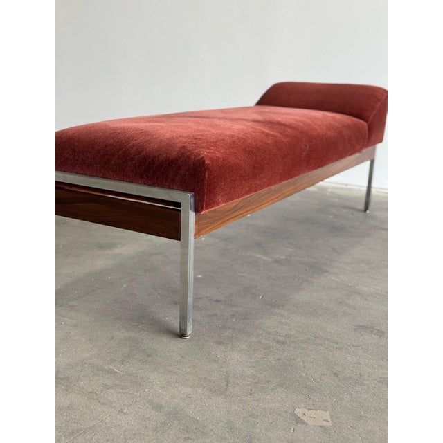 1970s Daybed in Mohair For Sale - Image 12 of 12