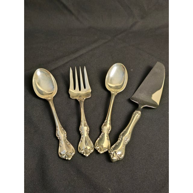 Debussy by Towle 1959 Sterling Silver Flatware 12-Place Set, 88 Pieces For Sale - Image 15 of 18