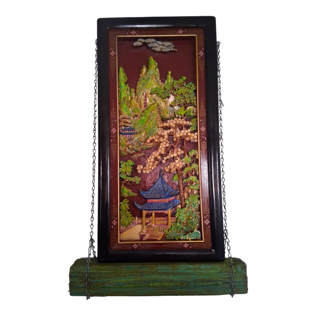 Mid 20th Century Splendidus No. 1: Pagoda Mountain Relief – High-Contrast "New Style" Transformation For Sale