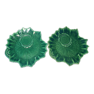 Vintage Set of 2 Steubenville China Snack Plates