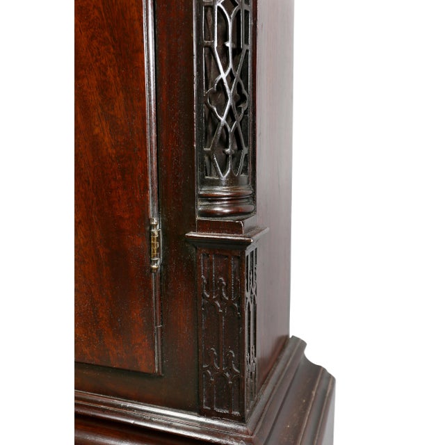 Traditional George III Mahogany Longcase Clock by William Taylor of Whitehaven, Cumbria For Sale - Image 3 of 13