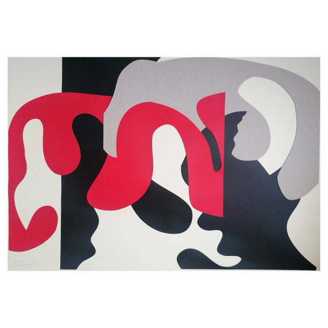 Stefano Mazzolini, Nuva, 2023, Collage on Paper For Sale