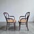 Pair of bentwood armchairs in the style of Thonet productions. Bentwood armchairs represent an important chapter in the...