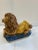 The Literary Lion by B. McLaughlin 1950 Touchstone Ceramic Sculpture Figurine For Sale - Image 4 of 12