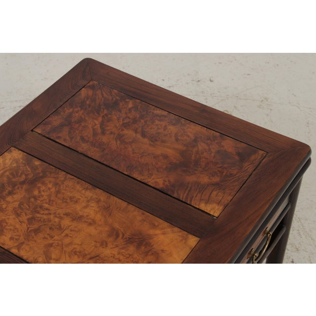 Vintage Chinese Rosewood & Walnut Coffee Table For Sale - Image 9 of 12