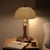 Brown Vigil Bone China Table Lamp For Sale - Image 8 of 12