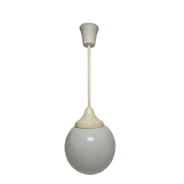 Postmodern Communist Pendant Lamp, Poland, 1970s For Sale - Image 11 of 12