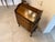 Baroque Secretaire in Burl Wood, 1980s For Sale - Image 9 of 15
