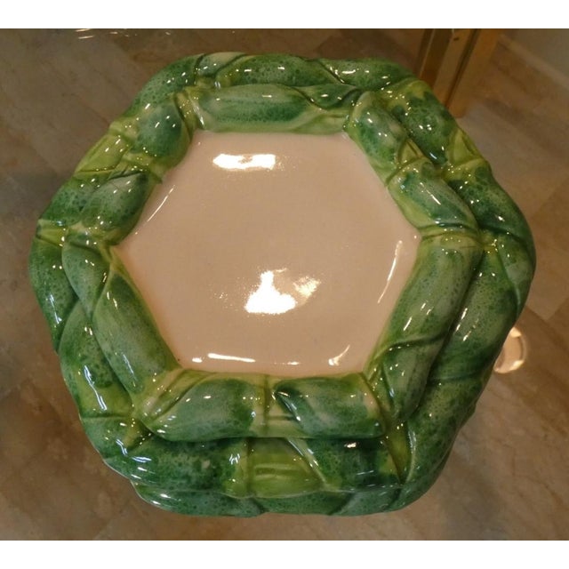 Ceramic Germoglio Dinnerware Set by Colin Morrow for Arpex, Italy, 1970s, Set of 26 For Sale - Image 7 of 15