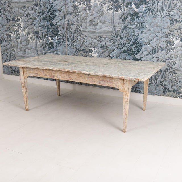 A beautiful Italian table in original patina with a lovely history. This 19th century table came from the Convent of the...