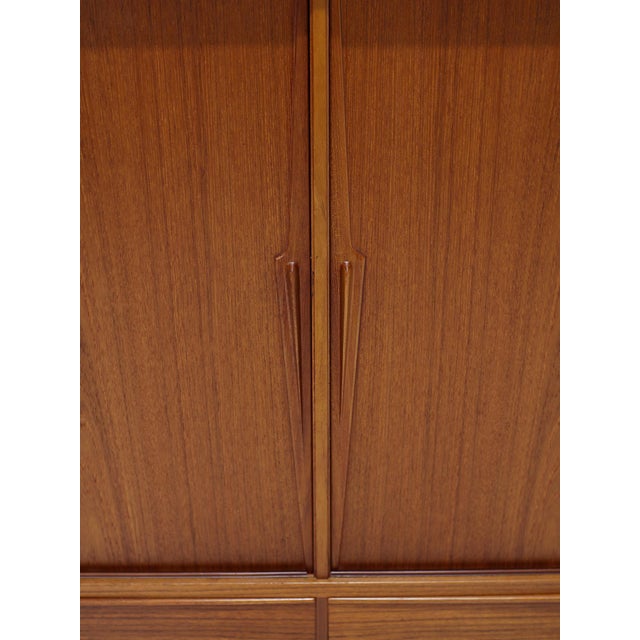 Model 13 Highboard in Teak by Gunni Omann for Omann Jun, Denmark, 1960s For Sale - Image 14 of 18