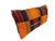 African Kente Cloth Throw Lumbar Pillow 18" W For Sale In New York - Image 6 of 8