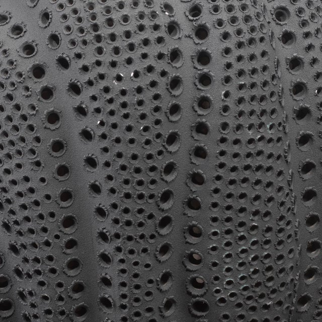 Jamie Young Lunar Sphere in Black For Sale - Image 4 of 10