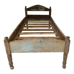 19th Century Primitive Painted Daybed