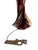 Glass Mid-20th Century Mid-Century Modern Attributed to Val Saint Lambert Swirl Art Glass Table Lamp For Sale - Image 7 of 7