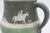 Gray 1948 North Carolina Cameo Decorated Pottery Pitcher by Walter Stephen For Sale - Image 8 of 11