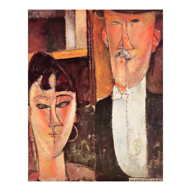 Modigliani Bride and Groom Limited Edition For Sale
