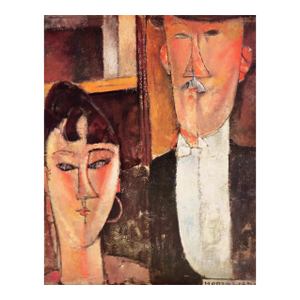 Modigliani Bride and Groom Limited Edition