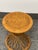 Rattan Hourglass Stool, Vintage For Sale In San Francisco - Image 6 of 12