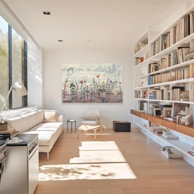 The paintings of Bruce Rubenstein seamlessly marry sophistication with affordability. His expressive abstract landscape...
