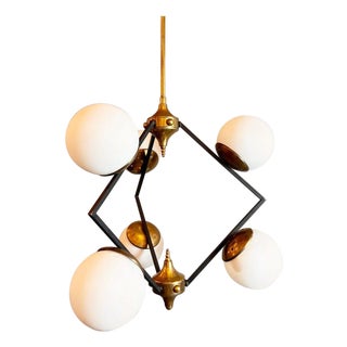 Mid-Century Italian Chandelier, 1960s For Sale