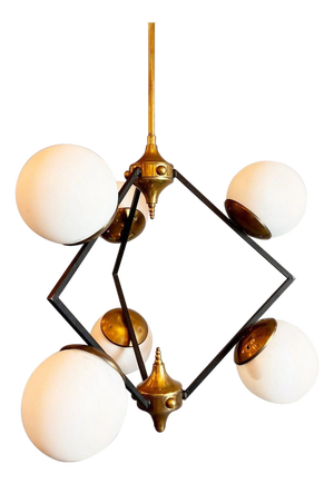 Mid-Century Italian Chandelier, 1960s