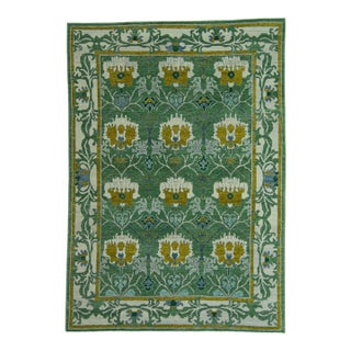 Turkish Oushak Rug 9'7" x 13'7" #20146 For Sale