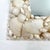 Wood Vintage Shell Encrusted Mirror Antique White Shells For Sale - Image 7 of 12