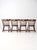 Wood Vintage Tell City Tavern Chairs Set of 4 on Casters For Sale - Image 7 of 12