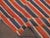 Galerie Shabab Collection Red & Black Mid-20th Century Handmade Turkish Flat-Weave Kilim Accent Rug For Sale - Image 9 of 10