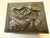 Antique Japanese High-Relief Dragon Metal Trinket Box, Circa 1920 For Sale - Image 11 of 18