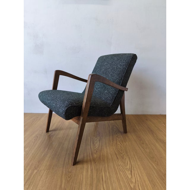Brown Polish Type 300-138 Lounge Chair, 1970s For Sale - Image 8 of 18