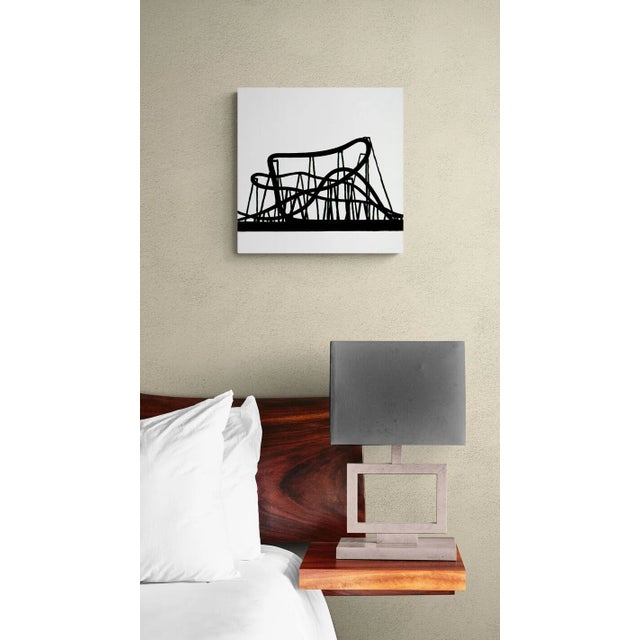 Marco Neri Superstrings 2004-E tempera on canvas framed canvas (chassis) 40x40 cm signature on the back certificate of...