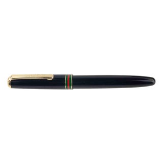 Vintage Fountain Pen in Metal from Gucci, 1980s For Sale