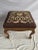 Early 20th Century Victorian Floral Needlepoint Parlor Stool For Sale - Image 4 of 12
