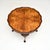 Figured Walnut Pie Crust Coffee Table, 1920s For Sale - Image 4 of 6