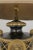 1990s Large Black & Gold Regency Table Lamp For Sale - Image 5 of 10