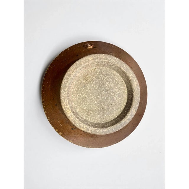 Green 1990s Brad Tucker Cedar Creek Pottery Green Ribbed Bowl-Handmade Nc Studio Art-Glaze For Sale - Image 8 of 9