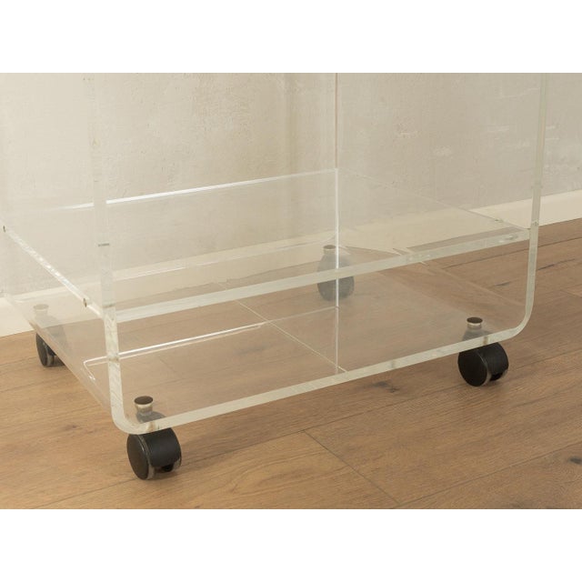 1960s Acrylic Side Table, 1960s For Sale - Image 5 of 6